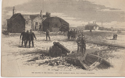 The Disaster in the Channel: The Chief Boatman's House, First Battery, Dungeness